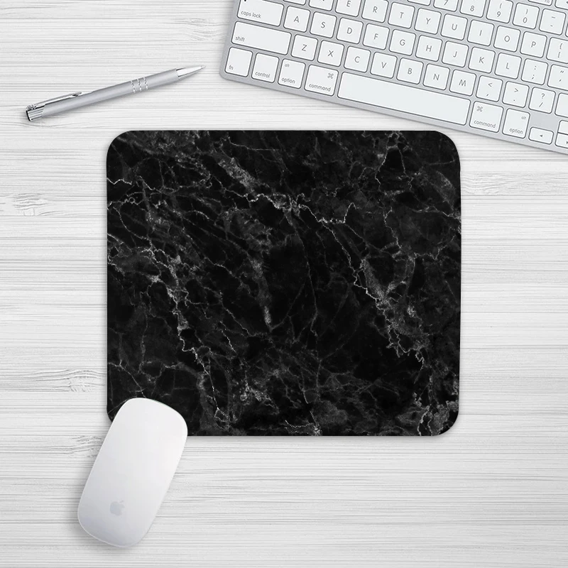 Nordic Style Marble Mousepad Rubber for Gaming Laptop Computer Desk Mat Mouse Pad Wrist Rests Mat Office Desk Set Accessories