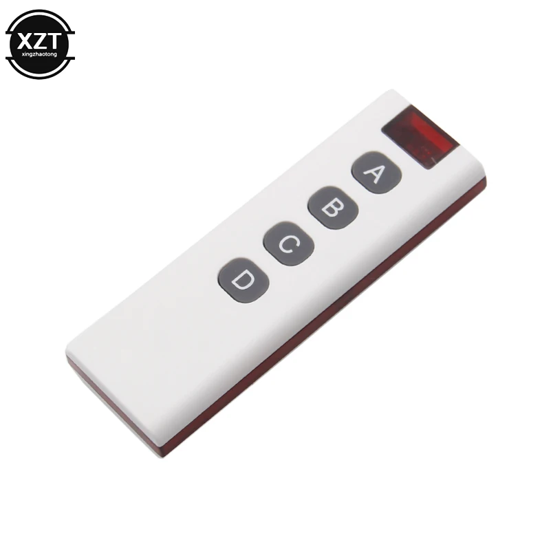 Universal RF 433MHz Wireless Learning Code Digital Remote Control Transmitter for Switch 1/2/3/4/6/8/10 Button 2262/EV1527