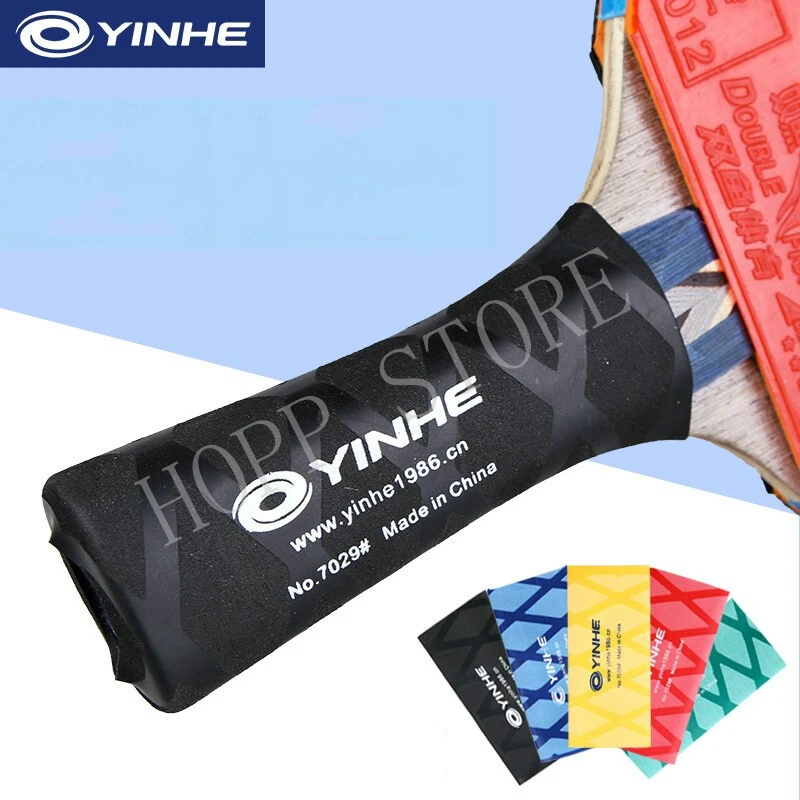 YINHE galla.com-Surgrip pour raquette de tennis de table, ruban de poignée thermorétractable, ensemble de ping-pong, poignées de chauve-souris, accessoires de bande de protection, 2 pièces