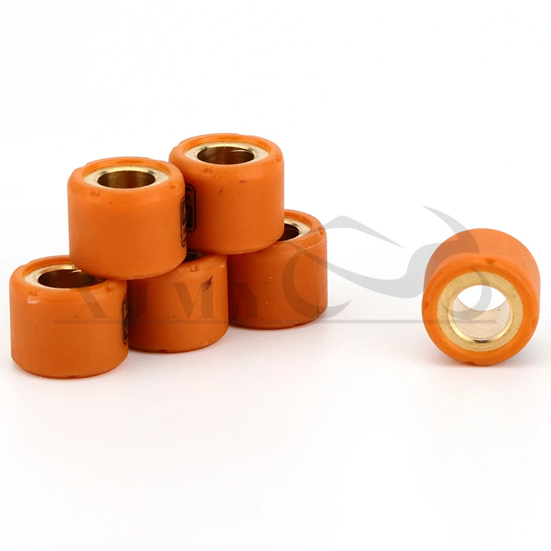 

6pcs high performance variable speed roller counterweight15x12mm 5g 6g 7g 8g 9g 10g for 139QMB 50cc GY6 scooter motorcycle parts