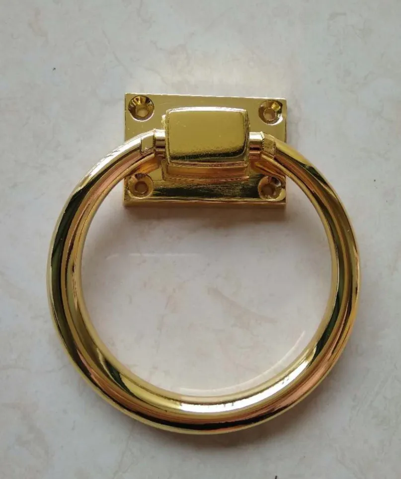 shaky drop rings furniture handles shiny silver Room wooden door wooden chair sofas pull chrome perilla tirador puerta