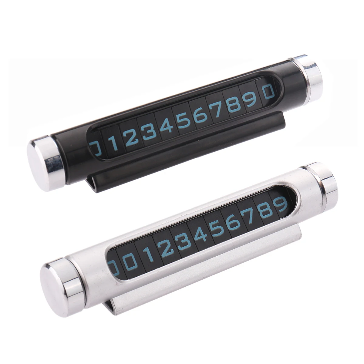 

Promoted Luminous Car Temporary Parking Card Rotatable Telephone Number Plate Car Styling Promotion Magnetic Adsorption Design
