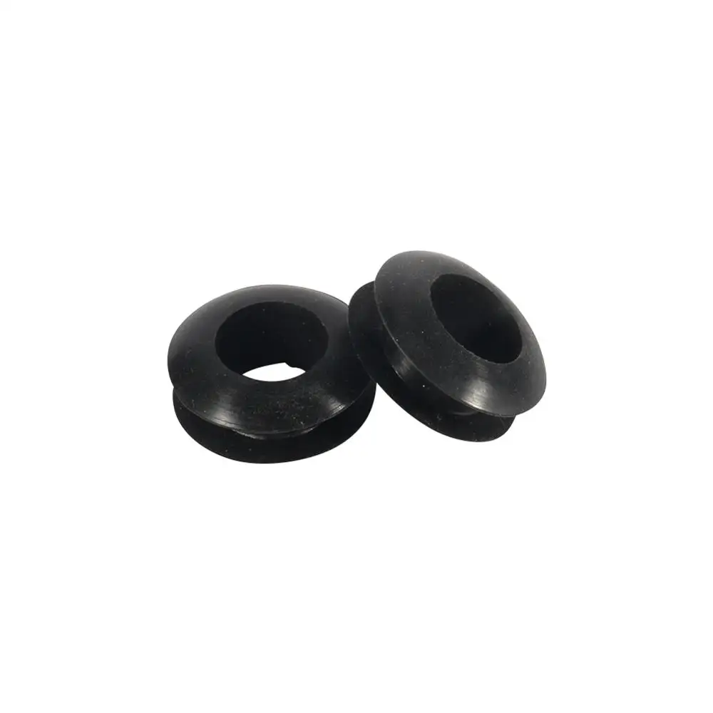 5/6/7/12/20/22/25/30/40/50/60mm Inner Diameter Double Sided Water Pipe Wire Cable Rubber Grommets Rings 5 Pcs