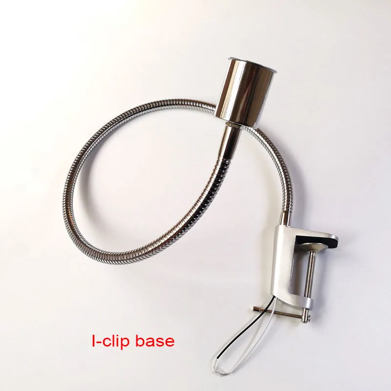 "Pescoço de ganso com suporte/clipe,