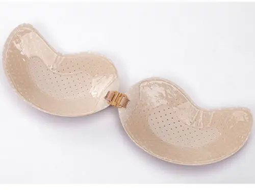 女性のためのシームレスで粘着性のあるシリコンブラ,魔法の腕立て伏せ,ストラップレス,見えない,背中の開いた親密な,新しい