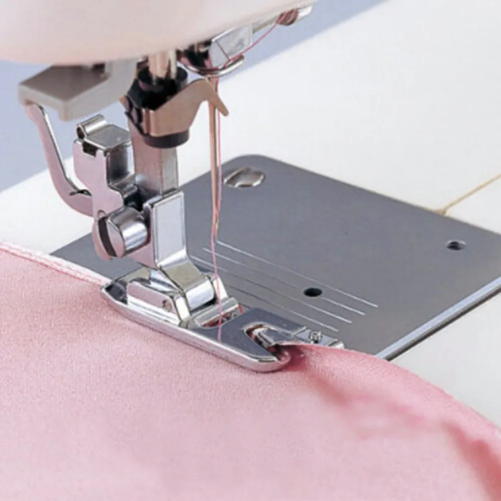 Domestic Sewing Machine Foot Presser Rolled Hem Feet Set For Brother Singer Sewing Accessories