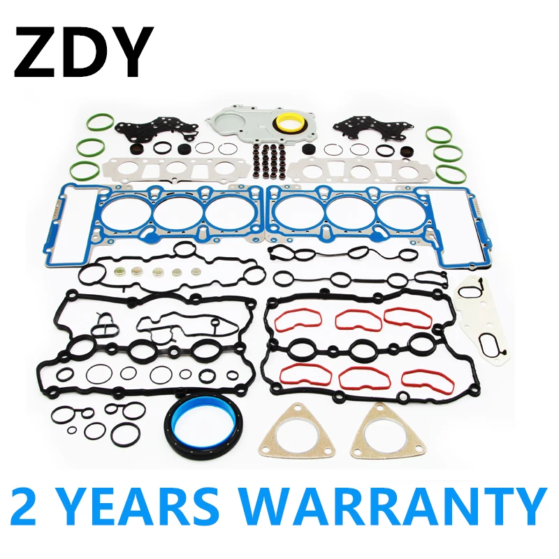 OEM 3.0T Ø: 85.2 mm Engine Repair Rebuild Cylinder Head Valve Gasket Kit For VW Touareg Audi A6 Q5 Q7 06E103484P 06E103149AG