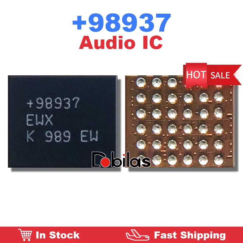 1pcs/Lot 98937 MAX98937 +98937 98937EWX Audio IC USB BGA Chord Charger Charging IC Mobile Phone Integrated Circuits Chipset Chip