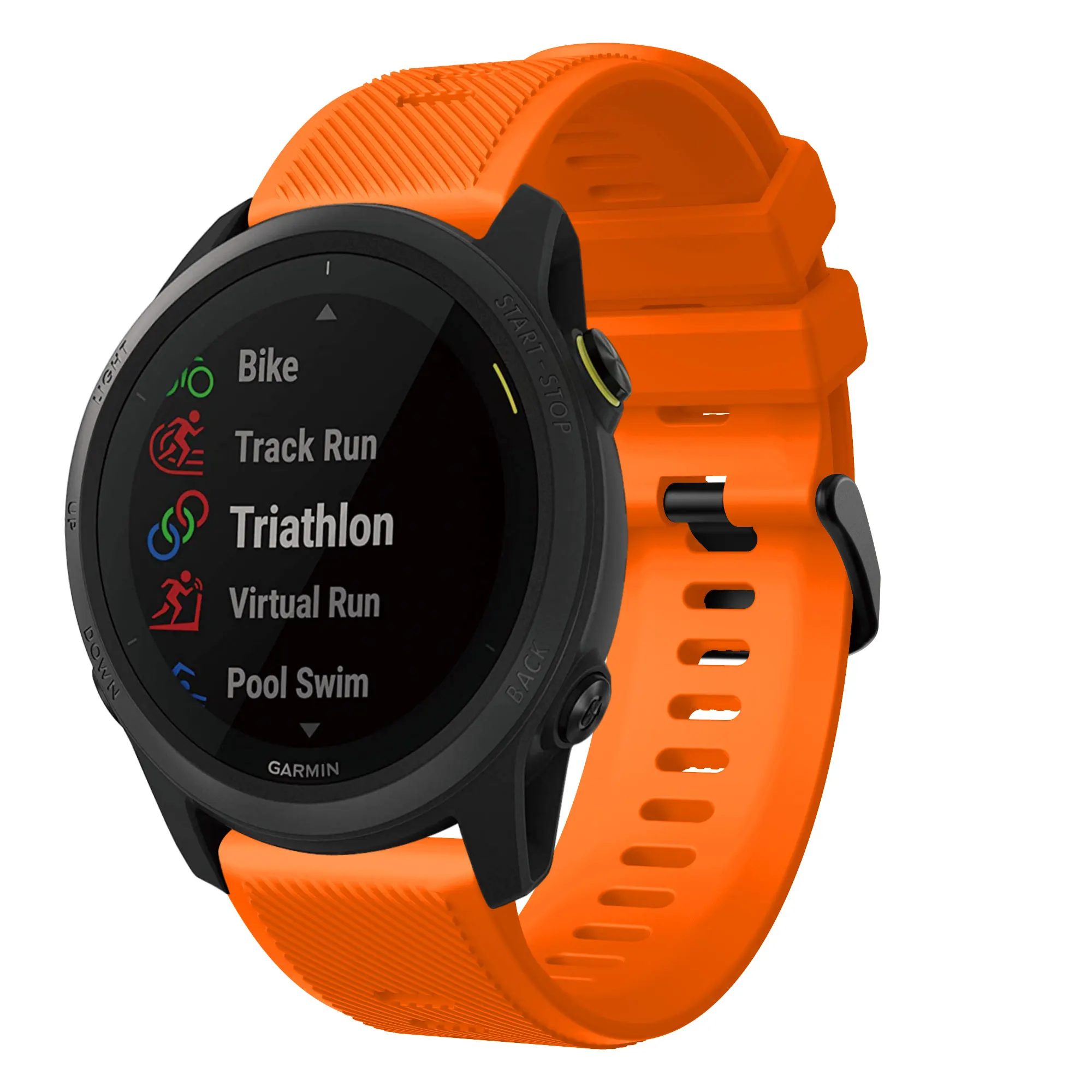 Silicone Watch Band for Garmin Forerunner 745 Strap Replacement Smart Bracelet Sport Watchband for Forerunner745 Wristband