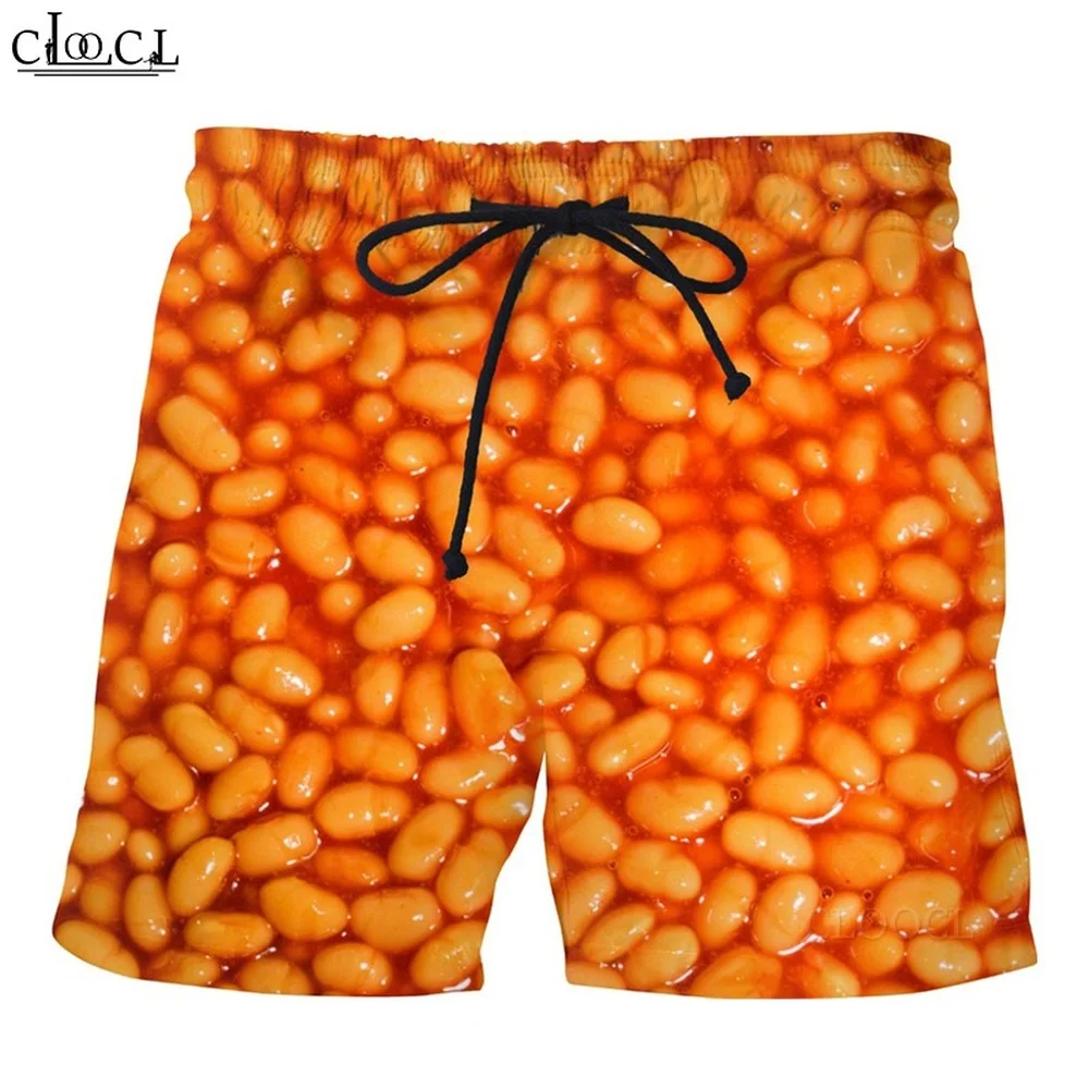 Newest Sausage Party Food 3D Print Men Summer Fashion Shorts Harajuku Beach All-match Cool Sweatpants Drop Shipping