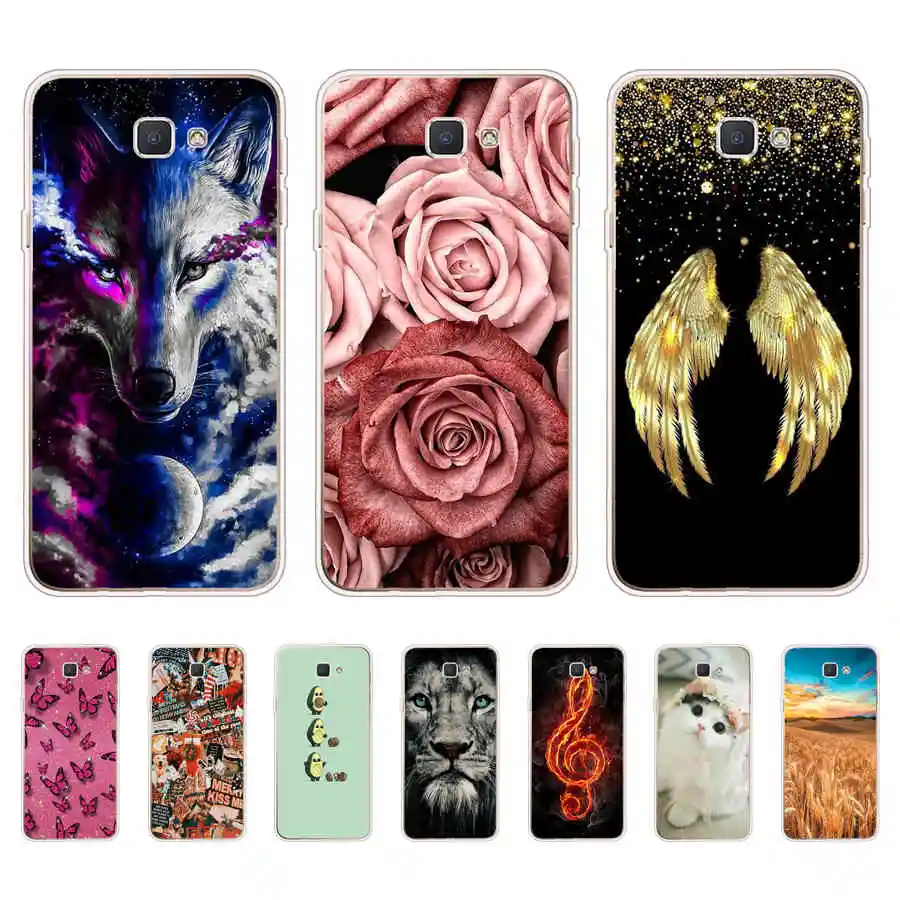 Case For Samsung Galaxy J5 Prime G570F G570 Cover Soft Silicone TPU Cover For Samsung J5 Prime On5 2016 SM-J5 Prime Phone Case