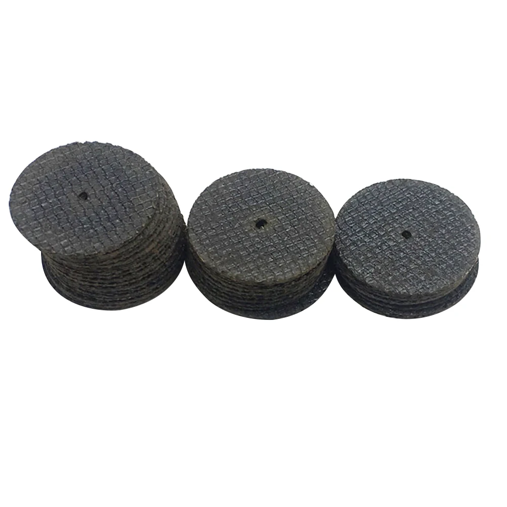 10pcs/set 32mm Metal Cutting Disc Grinder Rotary Tool Kit Resin Circular Saw Blade Wheel Cutting Sanding with 2pc Mandrel tool