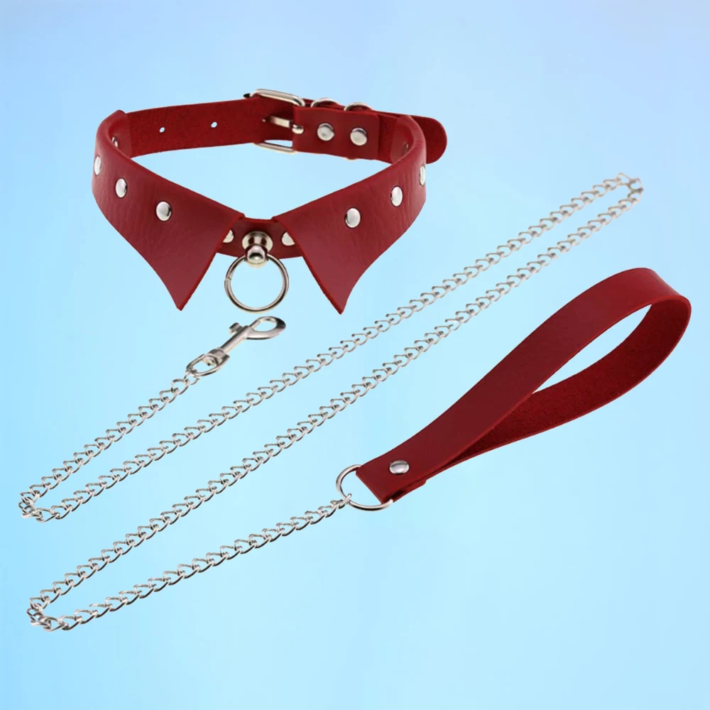 

Новинка, кожаная цепочка с бантом в стиле панк