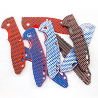 1pc DIY Handle Patch G10 Knife Grips Non-slip Patch Material Decor Slabs Scales For Rick Hinderer Knives XM18 3.5\