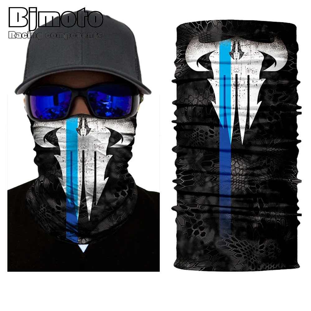 

BJMOTO Face Mask Balaclava Bicycle Bandana Camping Hiking Scarves Magic Headscarf Jungle Warm Neck Army Muffler Scarfs