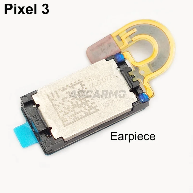 Aocarmo For Google Pixel 3 Top Ear Speaker Earpiece And Bottom Loud Speaker Buzzer Ringer Flex Cable  Replacement Part