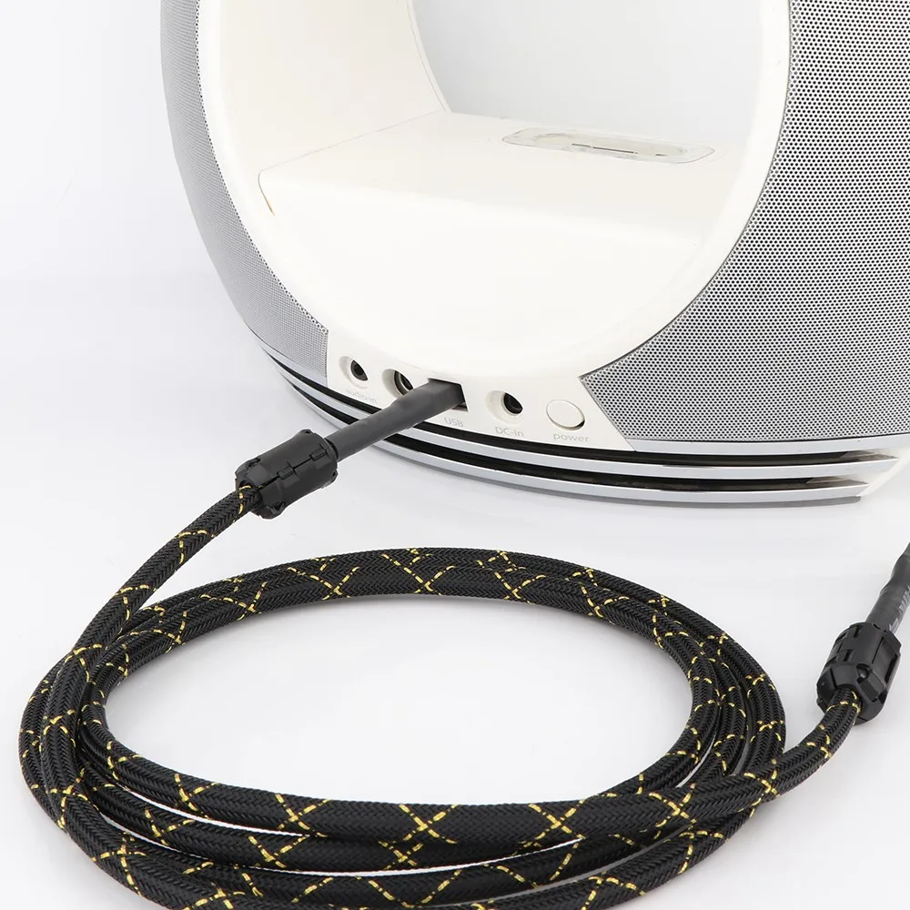 Preffair HIFI 4N OFC Kupfer USB Kabel USB Typ A Zu B Datenkabel HiFi USB Audio Video Kabel DAC PC Audio Video Datenkabel – Detail 3