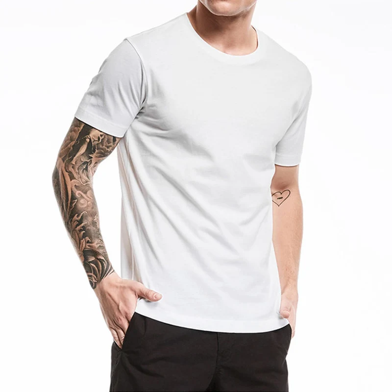 MRMT 2024 Brand New 100% Cotton Mens T-Shirt O-Neck Pure Color Short Sleeve Men T Shirt XS-3XL Man T-shirts Top Tee For Male