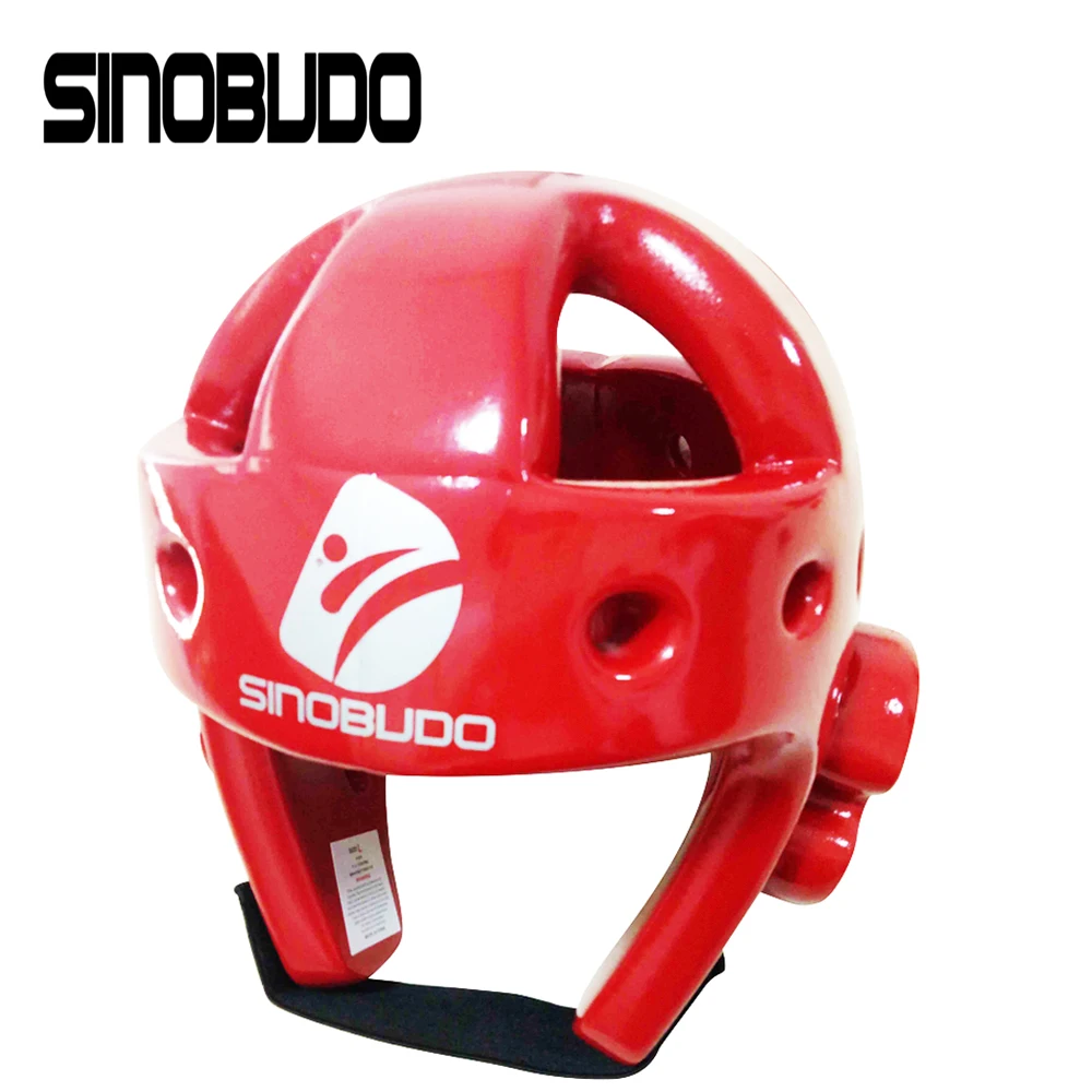 New Style Blue/Red Kids Adults Sanda Karate Muay Thai Boxing Helmet Taekwondo Equipment Head Protect Training Helmet