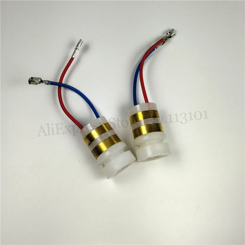 2 Carbon Brush Bearing Heads Accessories Of Cotton Candy Machine Copper Rings Rotor Spare Parts For MF Candy Floss Maker