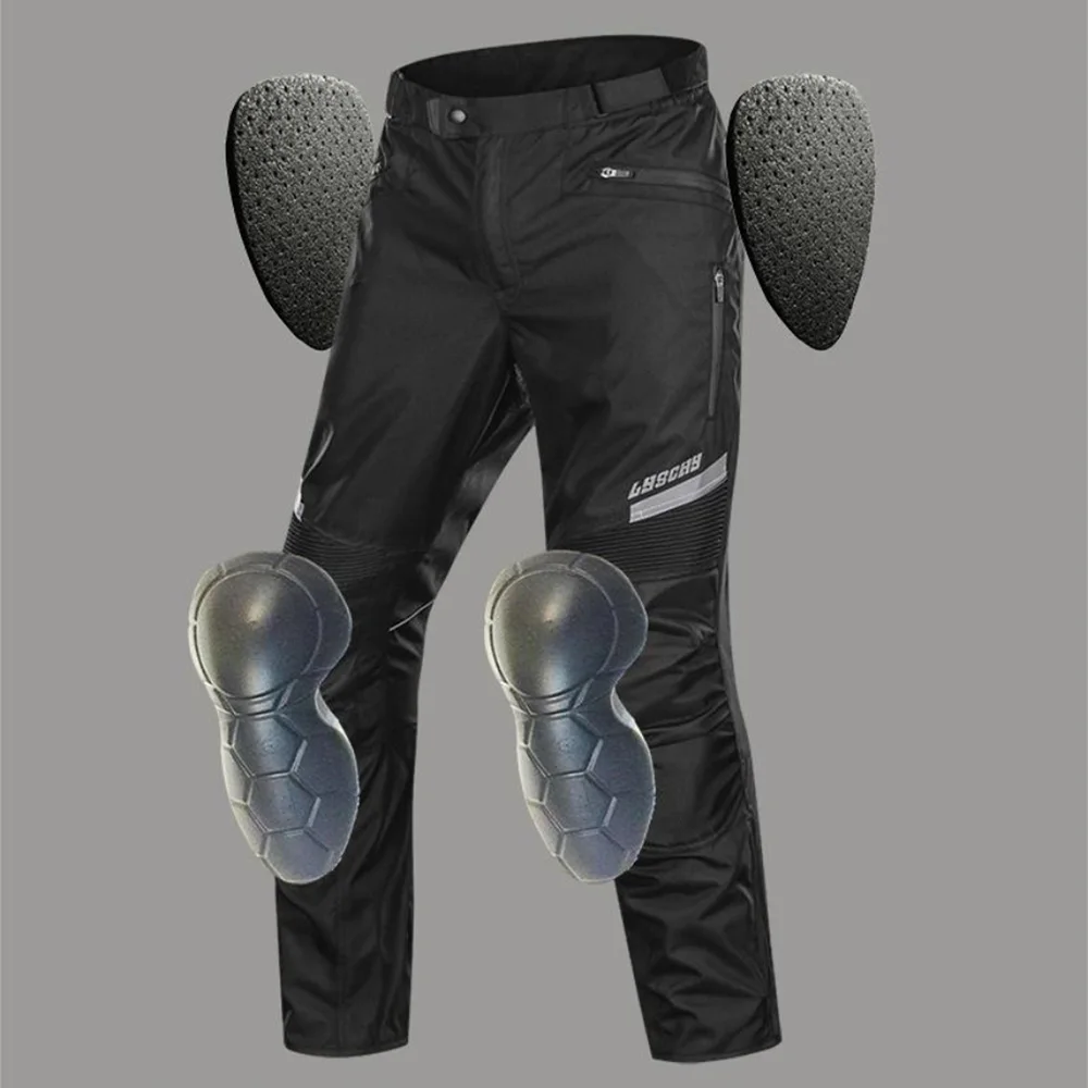 LYSCHY Motorcycle Jacket Pants Suit Cold-proof Waterproof Winter Men Motorbike Riding Moto Jacket Protective Gear Armor Clothing