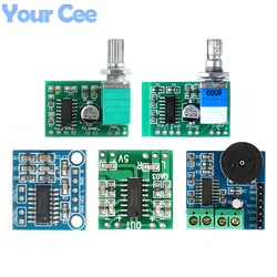 PAM8403 Miniature 2 Channel Micro USB Digital Audio 2*3W Class D Volume Control Switch Stereo Amplifier Board Module DIY