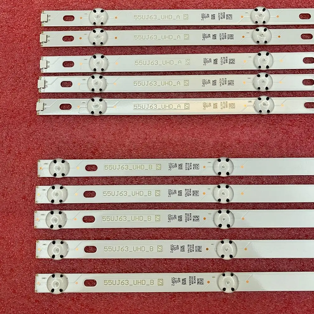 LED Backlight Strip For TV 55UJ6309 55UJ635V 55UJ6307 55UJ634V 55UJ630V 55UJ635 SSC_55LJ55/55UJ63_B A Eav63632405 EAV63673005