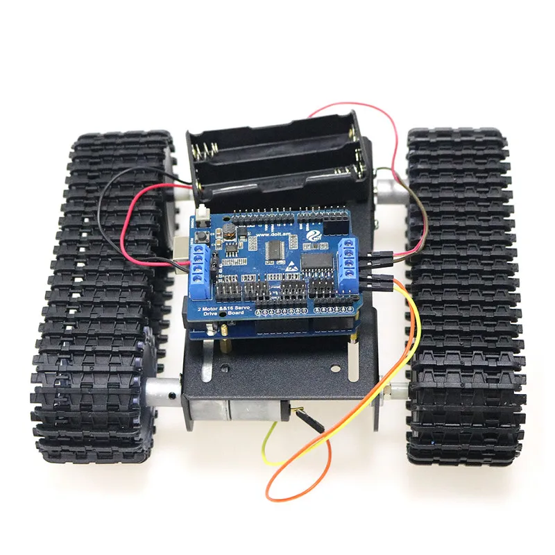 ESPduino Control zestaw podwozia robota z płytą rozwojową + płytka Shield napędu silnika + silnik prądu stałego dla Arduino zabawki zdalnie sterowane DIY Kit