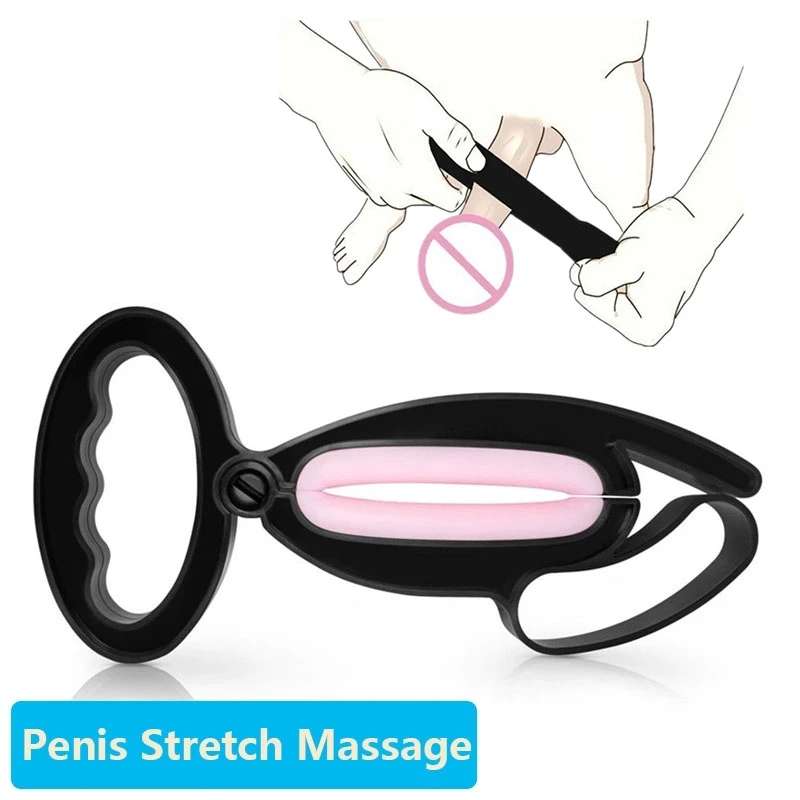 الجنس متجر الذكور القضيب تمتد مشبك تدليك القضيب توسيع ممارسة القضيب موسع القضيب توسيع عدة الجنس لعب للرجال الكبار #6