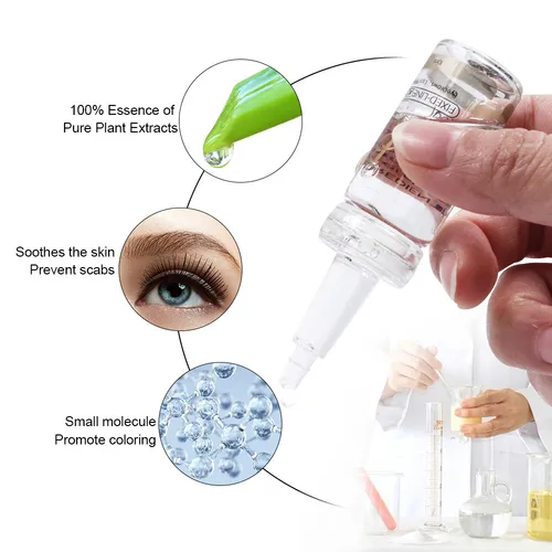 Imagen 2 del producto Agente Fijador de Pigmentos Biomaser para Microblading, Tinta de Maquillaje Permanente, Fijador de Color, Accesorio para Tatuaje de Cejas