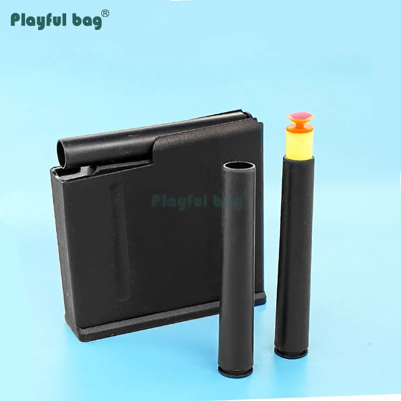 

Playful bag JieYing MSR special soft bullet shell AWM soft bullet toys EVA foam bullet toys Children CS accessory AQA49
