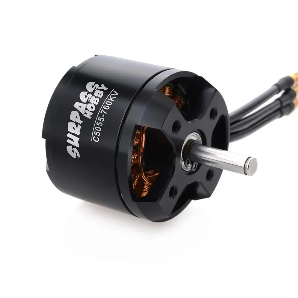 SURPASS HOBBY C5055 5055 760KV 570KV 400KV Brushless Motor for RC Airpalne Aircraft Multicopters RC Plane Helicopter RC Parts