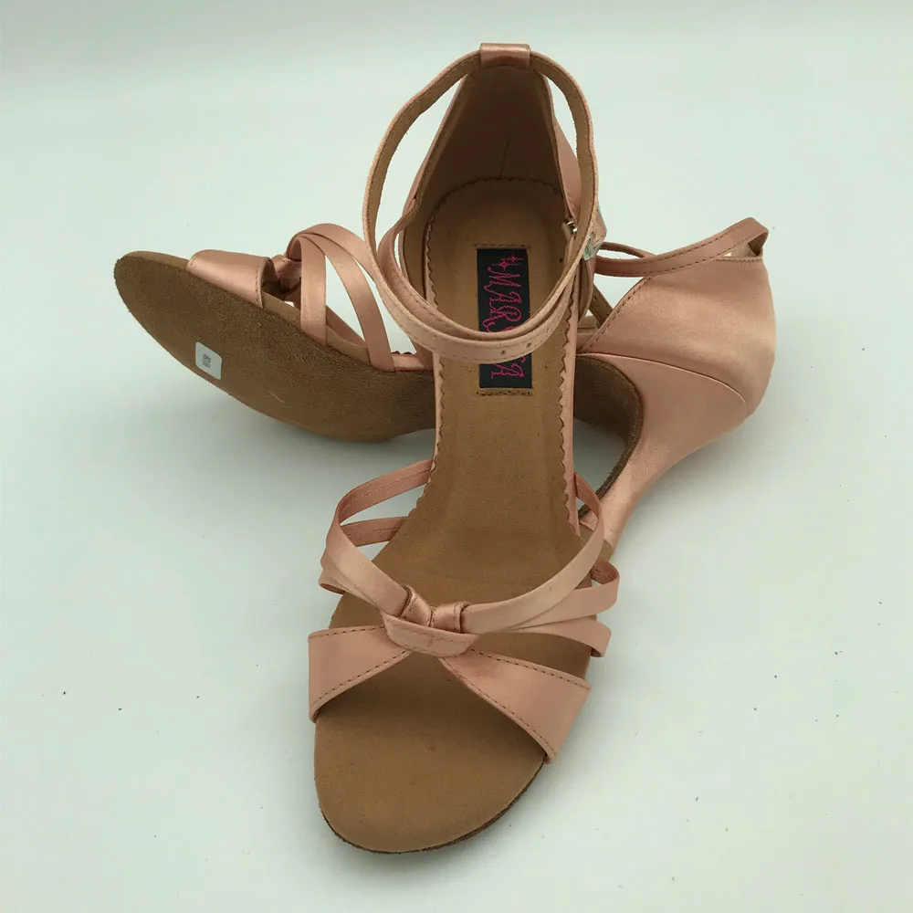 7.5cm heel Latin Dance Shoes For women Salsa shoes pratice shoes comfortable latin shoes 6279FL2 low heel high heel available