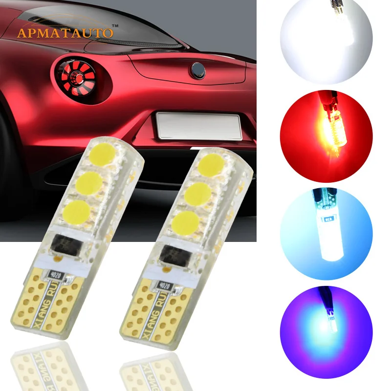 2  x T10 W5W 194 168  License Number  Plate Light LED Bulbs For ALFA  ROMEO 145 146 147 155 156 GT 159 166 Brera GTV Spider MITO