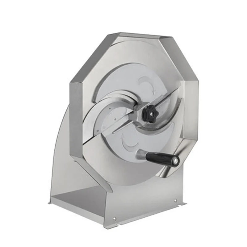 ماكينة تقطيع يدوية منزلية من XEOLEO لتقطيع الخضراوات والبطاطس/والتفاح/والخيار/والبرتقال أداة تقطيع شفرات المطبخ