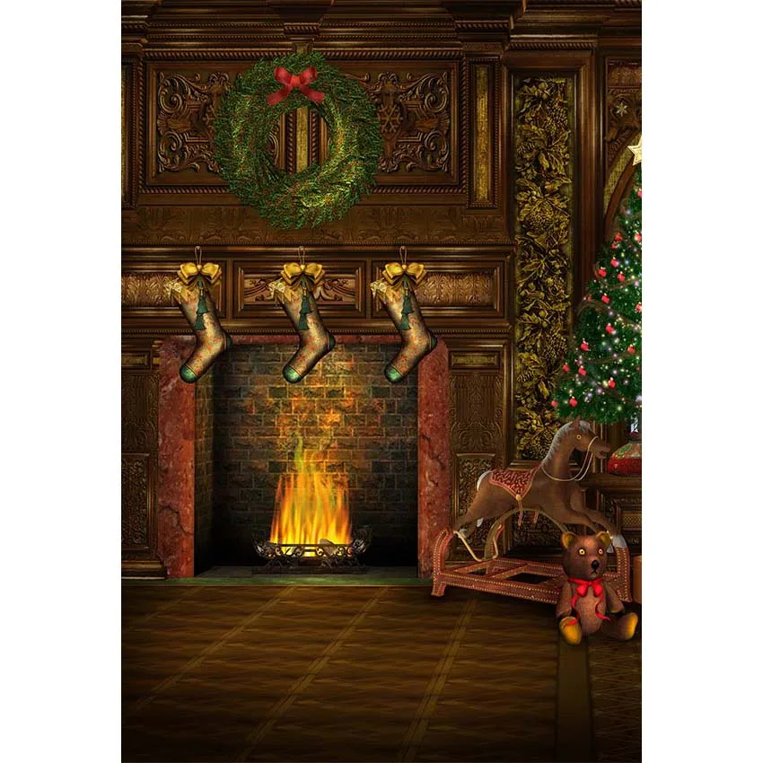 Natal fotografia backdrops neve inverno bebê recém-nascido photo booth fundos para photocall estúdio fotográfico vinil tecido