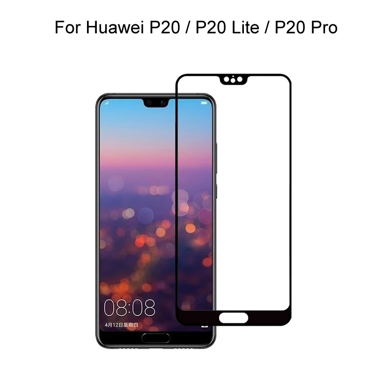 Protective Glass For Huawei P20 Lite / P20 Pro Full Cover Screen Protector Tempered Glass For Huawei P20 Lite Pro