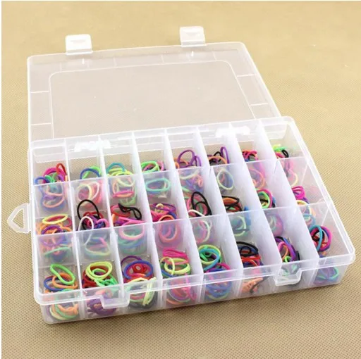 Storage Box Jewelry Part Containers Transparent DIY Parts Holders Small Items Boxes Organizer Case Sundries Holder