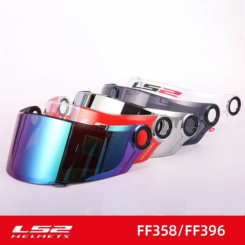 

Original LS2 ff358 motorcycle helmets visor suitable for LS2 FF396 FF392 FF300 helmet transparent viseira lens