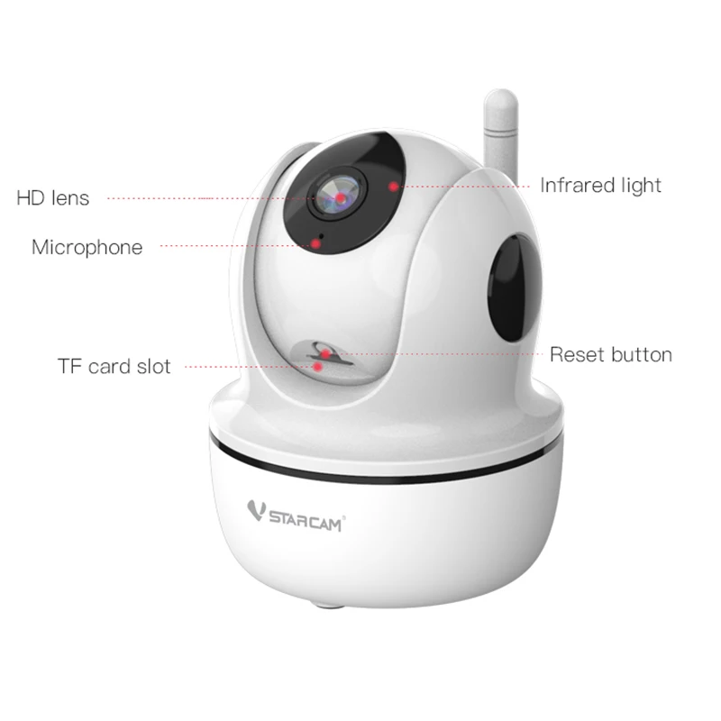Vstarcam Nieuwe Beveiliging Indoor Camera 5Gwireless Ip Camera 4MP Hd Ptz Mini Cam CS26Q Infrarood Vision Smart Home Ai menselijke Detectie