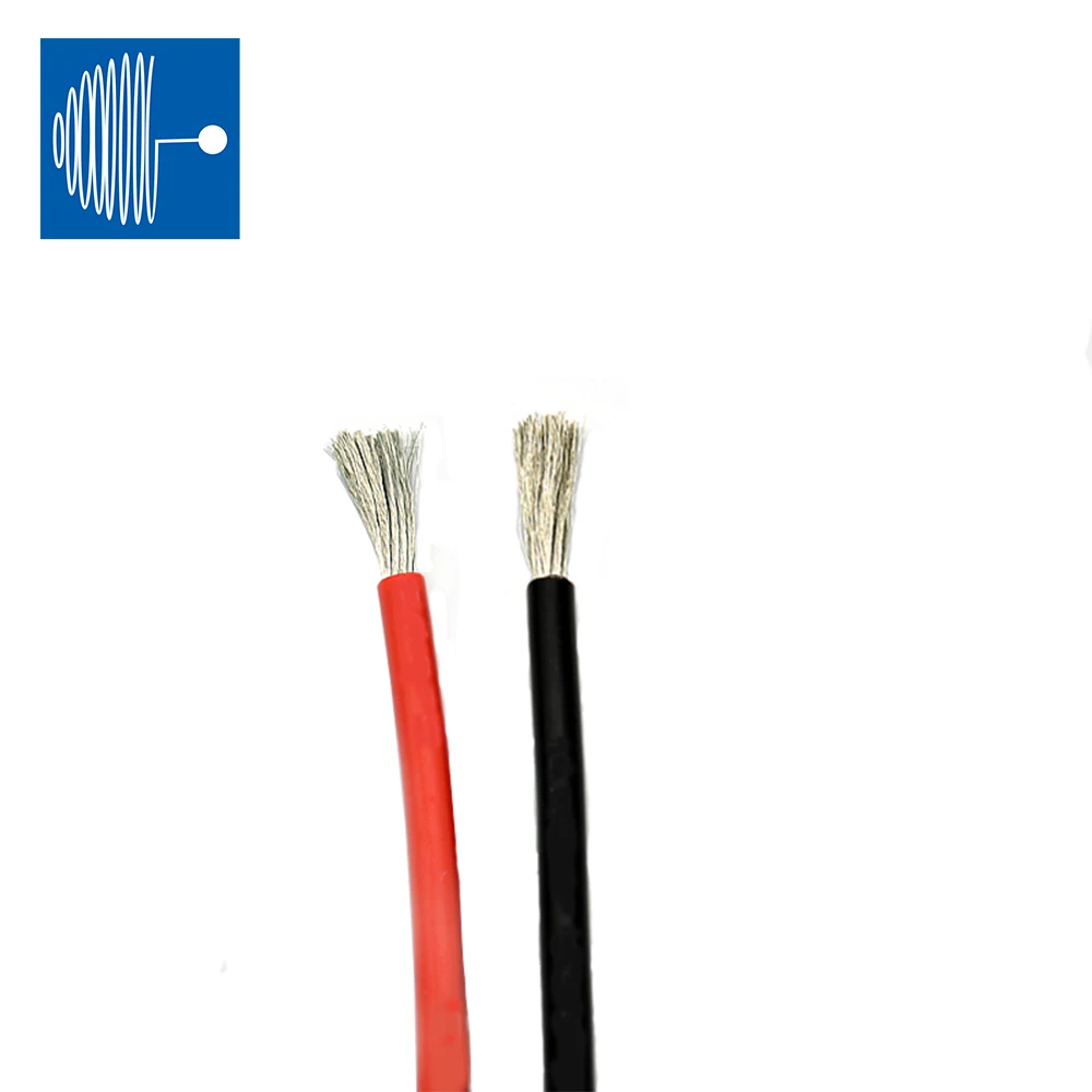 Tinned copper silicone wire UL 3132 16/18/20/22/24/26/28 AWG  wire insulated wire cable stranded heat-resistant multicolor cable