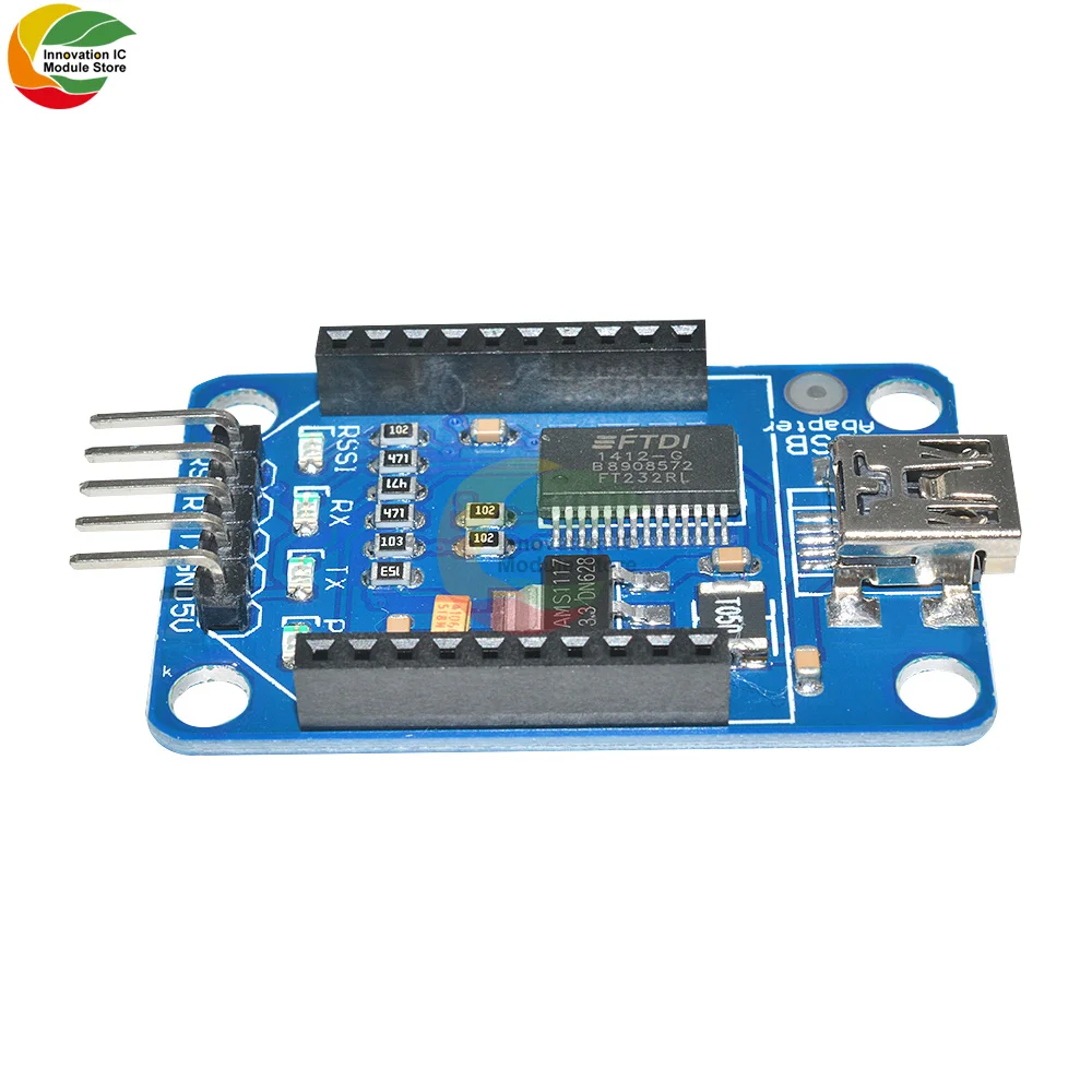 Módulo adaptador de interfaz para Arduino Nano, placa Pro Mini FT232RL FT232 BTBee Bluetooth Bee USB a Serial IO, 3,3 V 5V