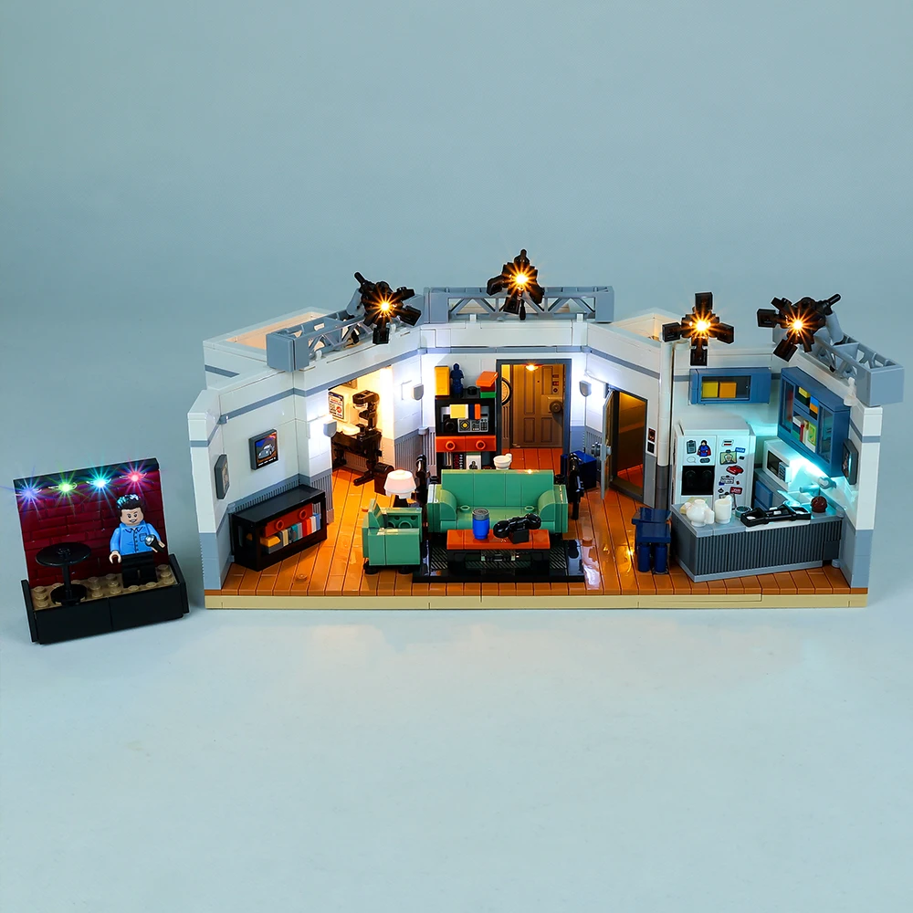 EASYLITE LED Light Up Kit per idee 21328 Seinfeld Building Blocks da collezione Set di illuminazione giocattolo fai da te non includere il modello