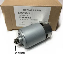14.4V 14 teeth original motor 629819-4 629898-2 629875-4 629818-6 For MAKITA DF347DWE DDF343 DF347D BDF343 cordless drill
