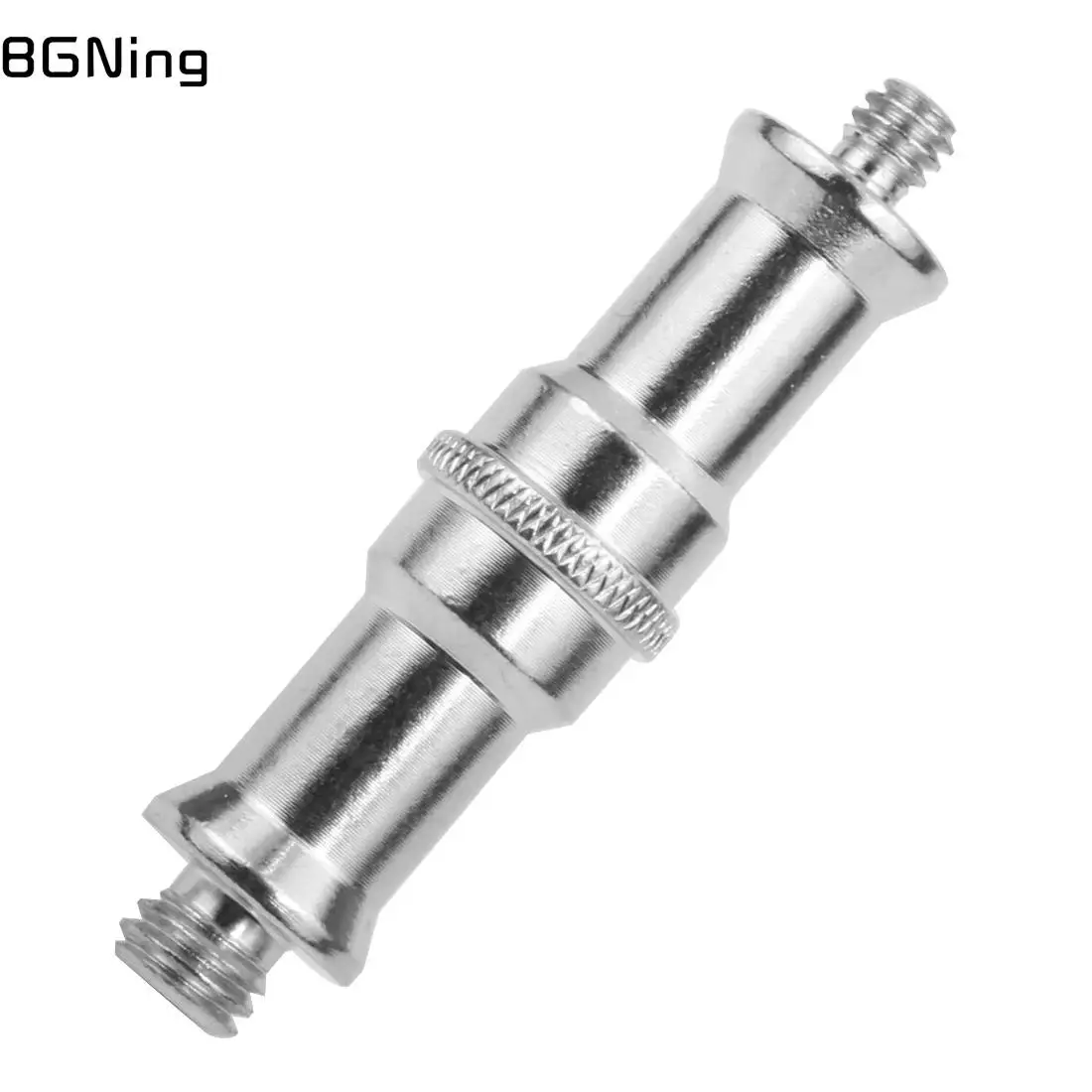 1/4 "To 3/8" หัวจุกสตั๊ดชายอะแดปเตอร์สกรูโลหะ SLR กล้องเครื่องมือสำหรับแฟลชขาตั้งกล้องถ่ายภาพสตูด...