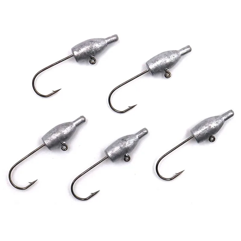 HISTOLURE  Jig Head Hook 10pcs AJING  Fishing Hook Barbed Hook Trout Soft Lure Rockfish Bait Jig Worm Ho