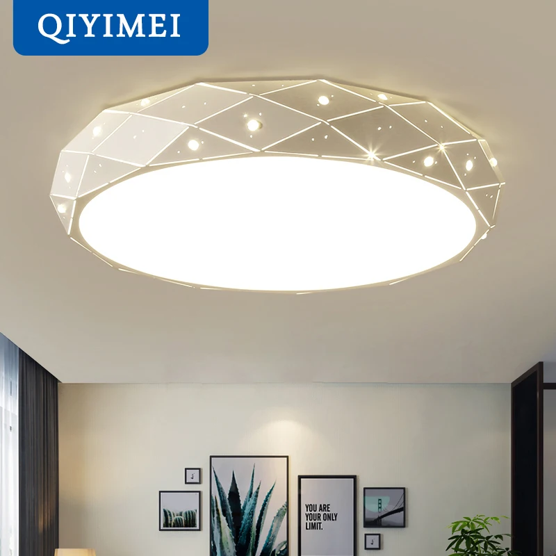 Iron Chandelier Lights For Child Bedroom Living Room Dimmable With Remote Control Luminaria Luminaire AC85-260V Indoor Fixtures