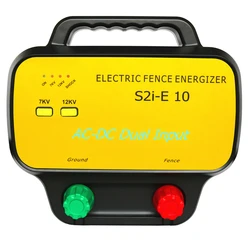 S2i-E10 Output Energy 1.0 Joule Basic Farm Electric Fence Energizer AC-DC Dual Input