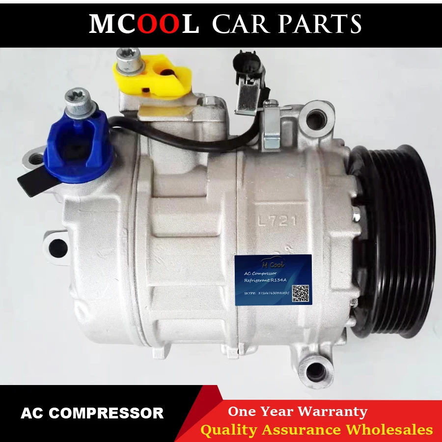 AIRCOM AC COMPRESSOR FOR BMW E90 E91 E92 E93 320i 325i 7SEU17C AC Kompressor ac 2004-2007 64529122618