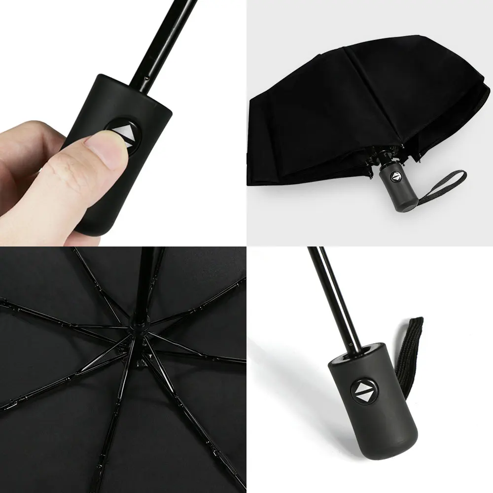 Car Fully Automatic Folding Umbrella For Nissan Qashqai J10 J11 Auto Shape Business Sun Rain Outdoor Beach Umbrella Accessories